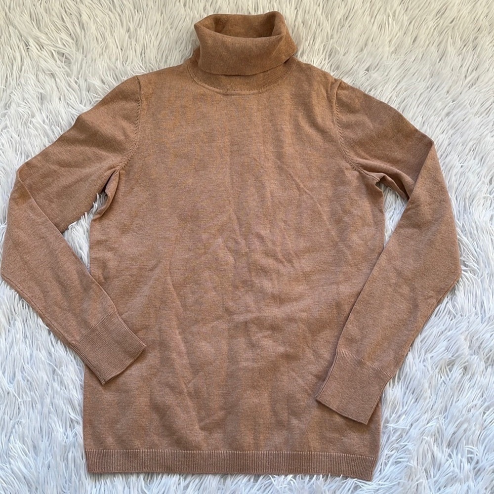 Talbots Women’s Button Cuff Turtle Neck Sweater I… - image 2